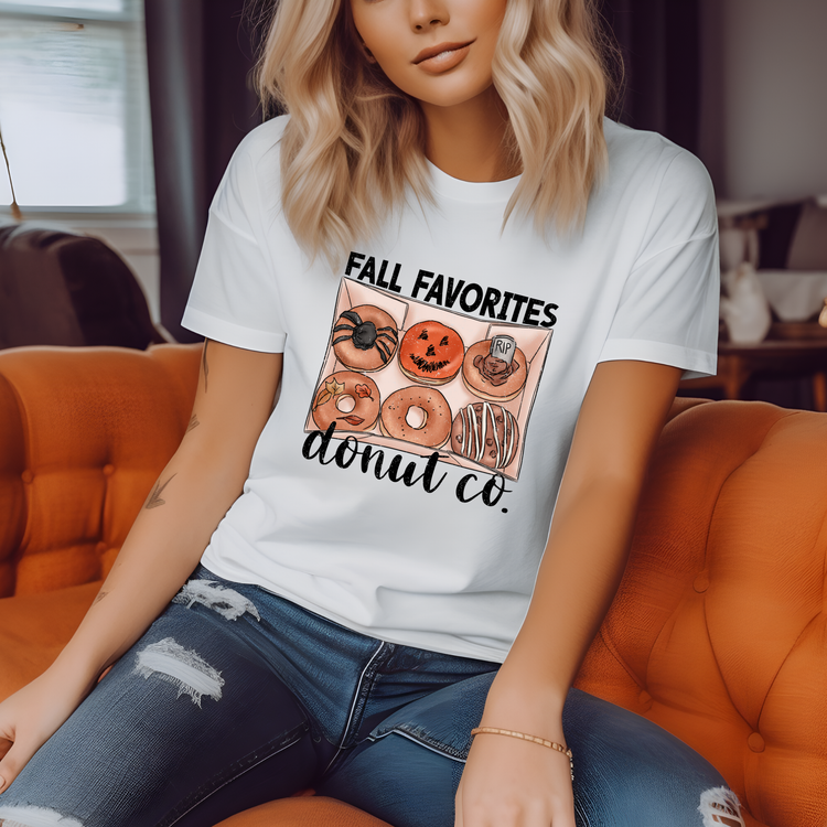 Fall Favorites Adult Graphic Tee