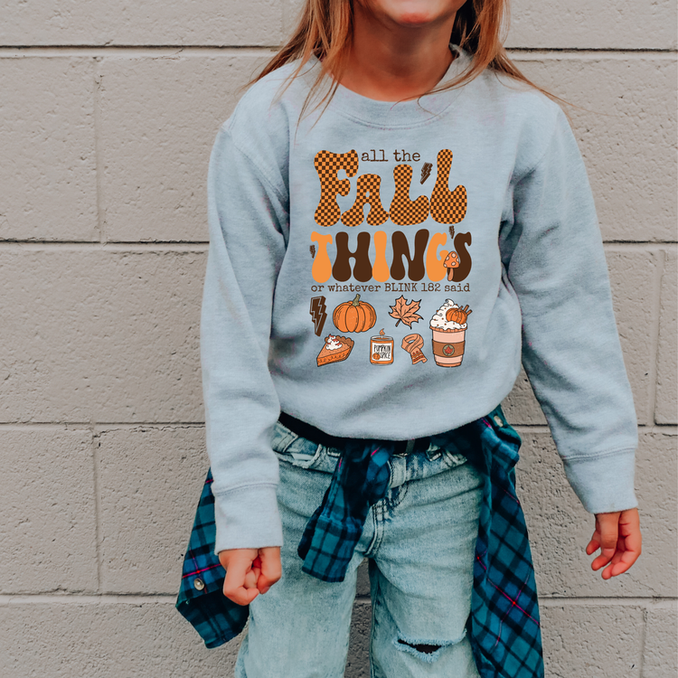 All The Fall Things Kids Sweatshirt