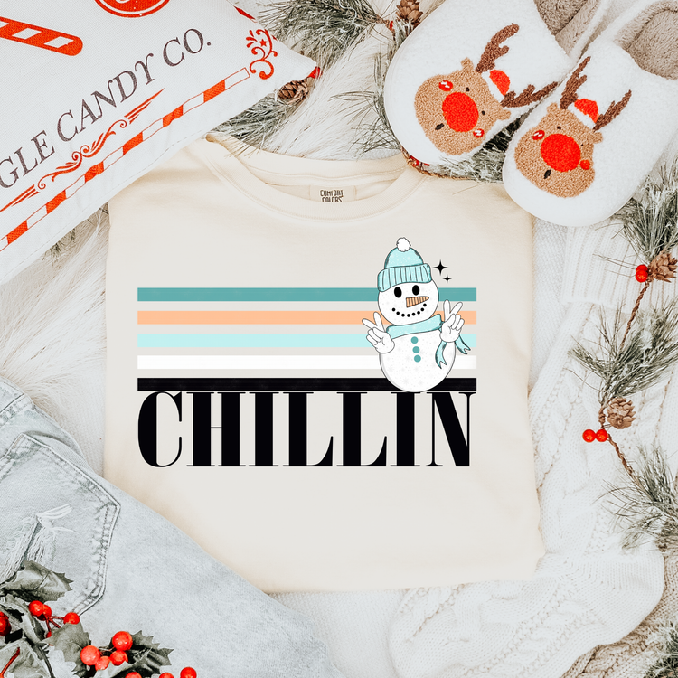 Chillin Comfort Colors Graphic Tee