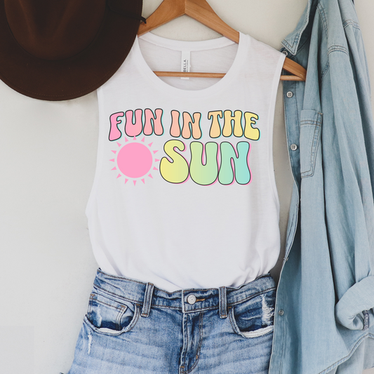 Fun In The Sun Summer Tank Top