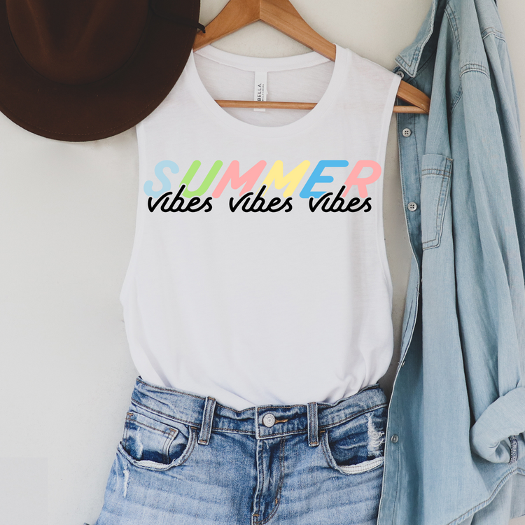 Summer Vibes Summer Tank Top