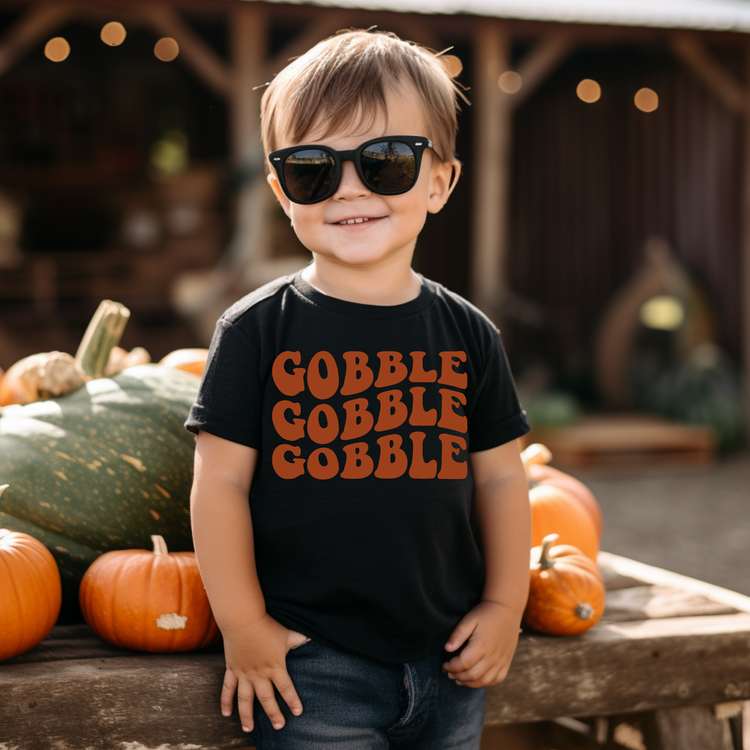 Gobble Gobble Kids Graphic Tee