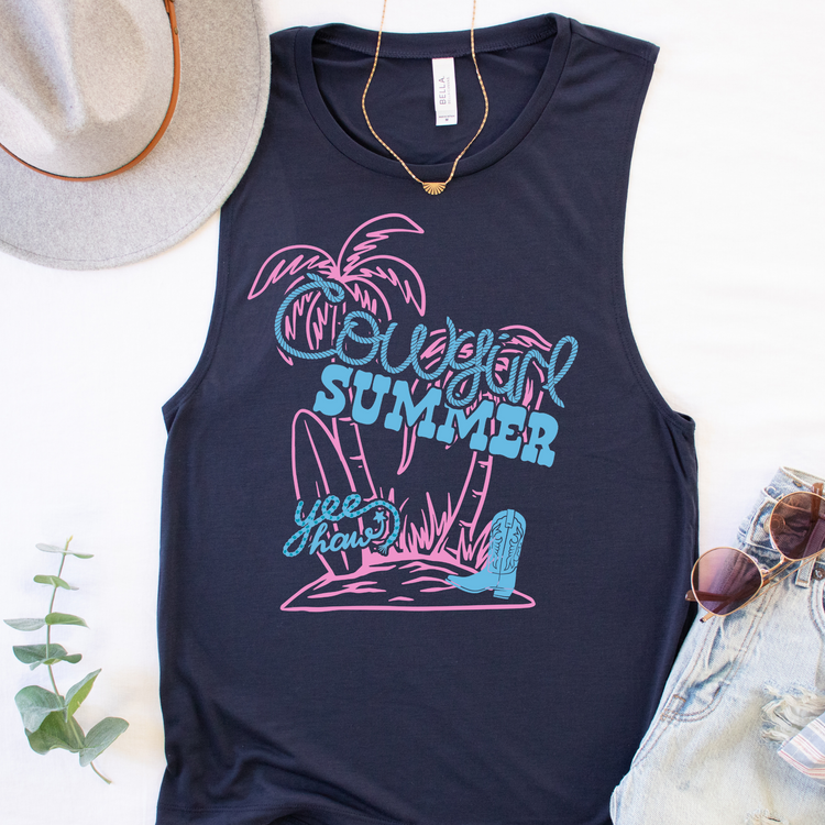 Cowgirl Summer Summer Tank Top