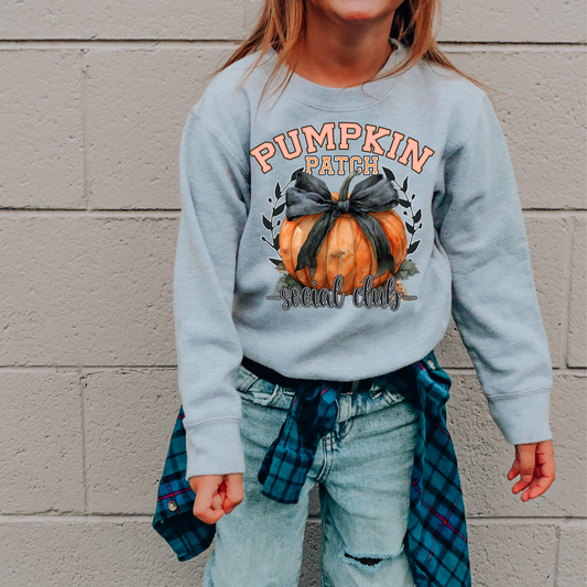 Pumpkin Patch Club Kids Sweatshirt