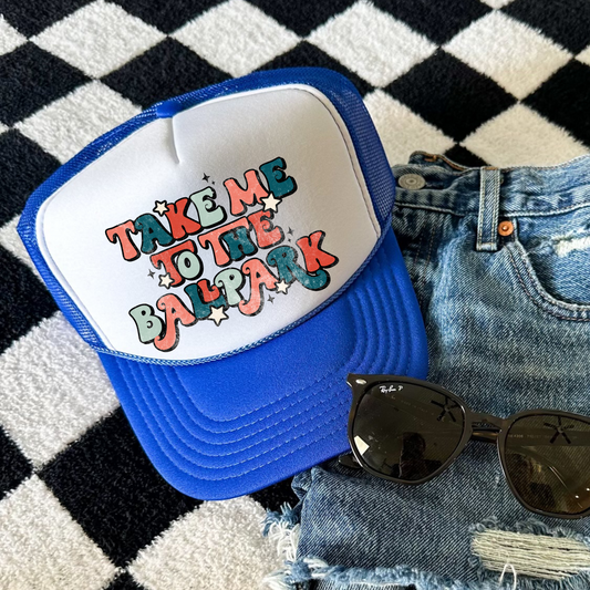 Take Me to The Ball Park Otto Trucker Hat