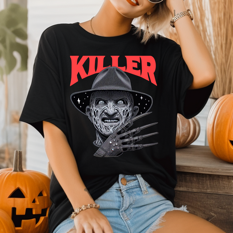 Killer Freddy Adult Graphic Tee