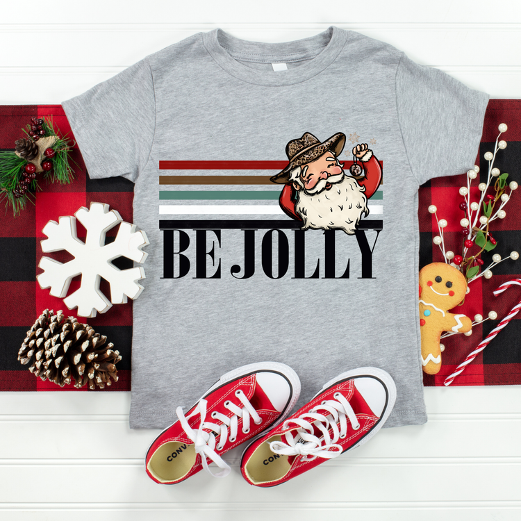 Be Jolly Christmas Kids Graphic Tee