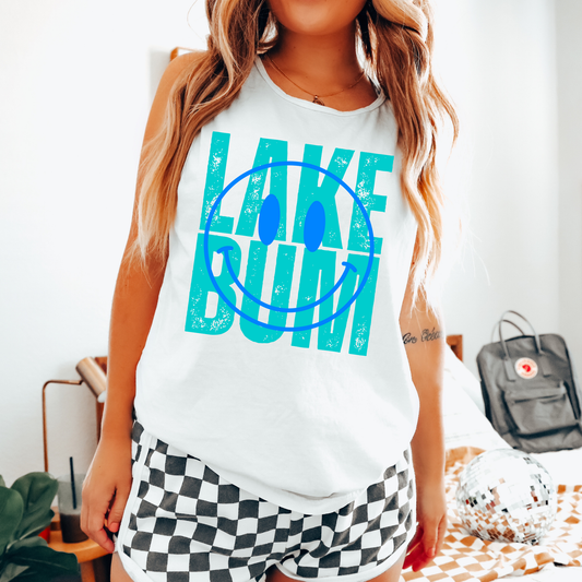 Lake Bum Comfort Colors Tank Top