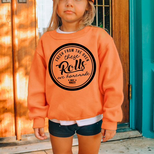 Fresh From The Oven Kids Sweatshirt