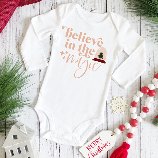 Believe in The Magic Christmas Onesie