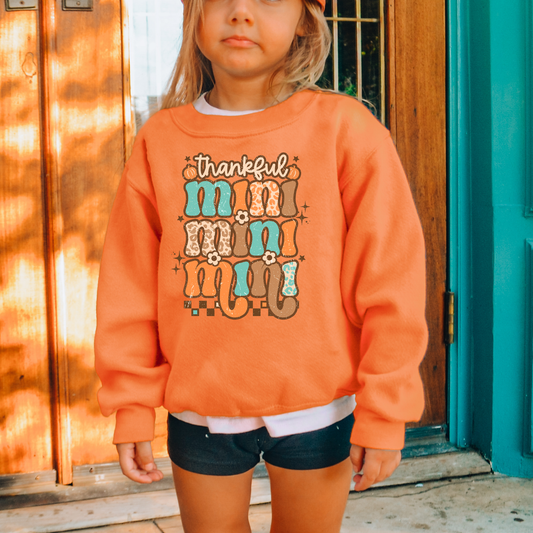 Thankful Mini Kids Sweatshirt