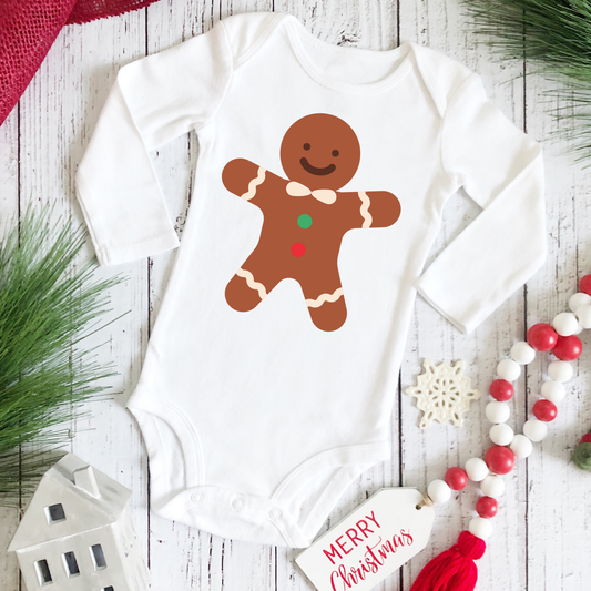 Gingerbread Man Christmas Onesie