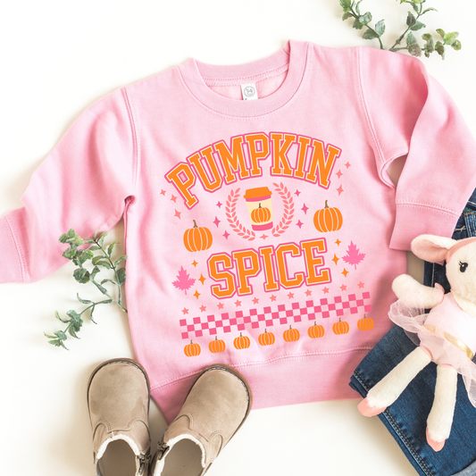 Pumpkin Spice Kids Sweatshirt