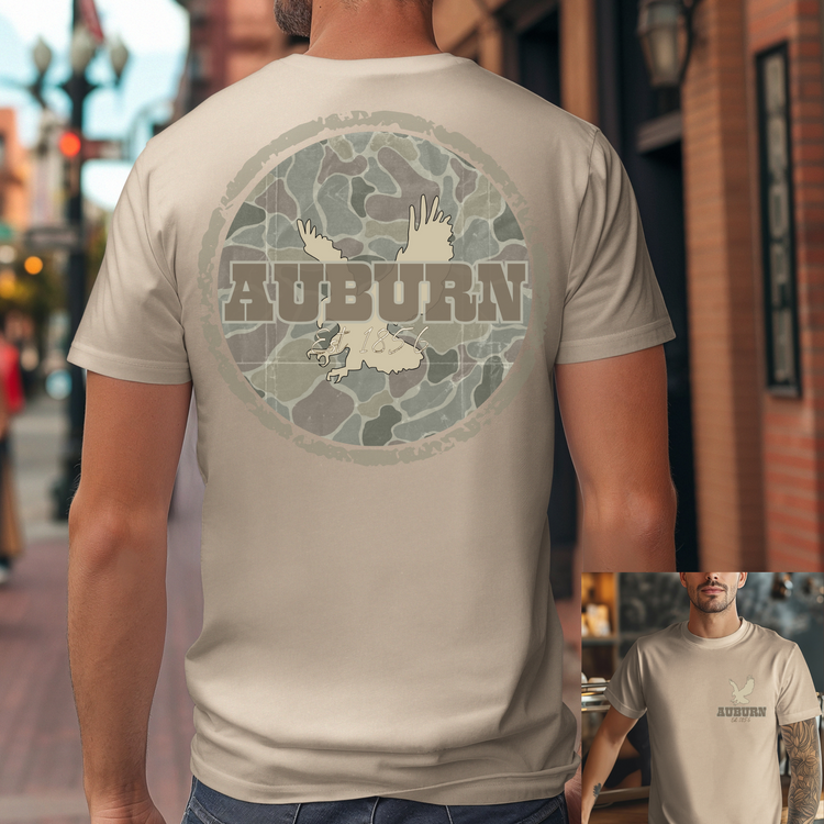 Auburn Mens Football Graphic Tee