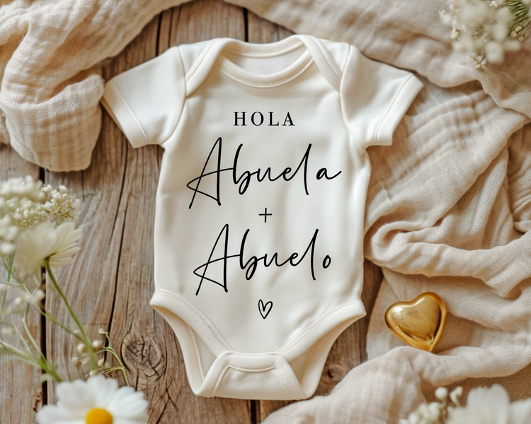 Hola Abuela + Abuelo Onesie®