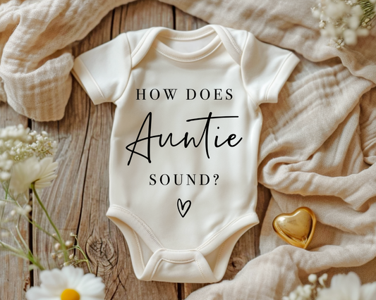 How Does Auntie Sound? Onesie®