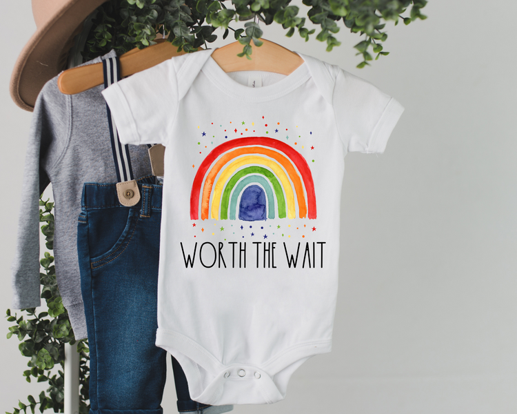 Worth The Wait Pregnancy Announcement Onesie®