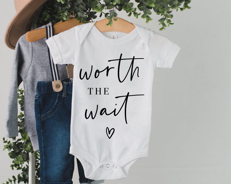 Worth The Wait Onesie®