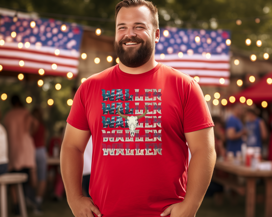 Freedom 1776 Mens 4th Of July Patriotic Graphic Tee