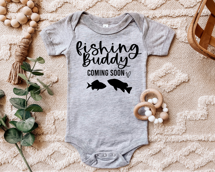 Fishing Buddy Coming Soon Onesie®