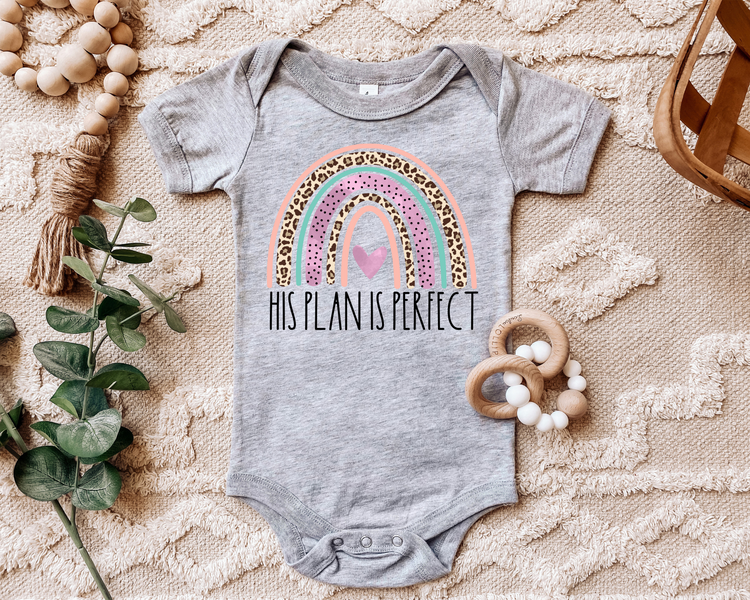 His Perfect Plan Pregnancy Announcement Onesie®