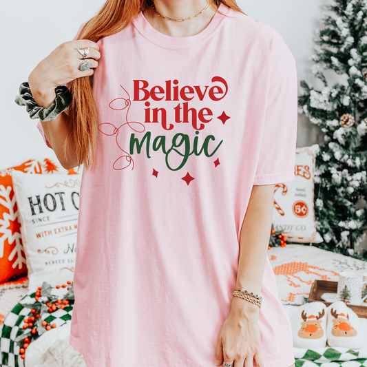 Believe In Magic Comfort Colors Graphic Tee