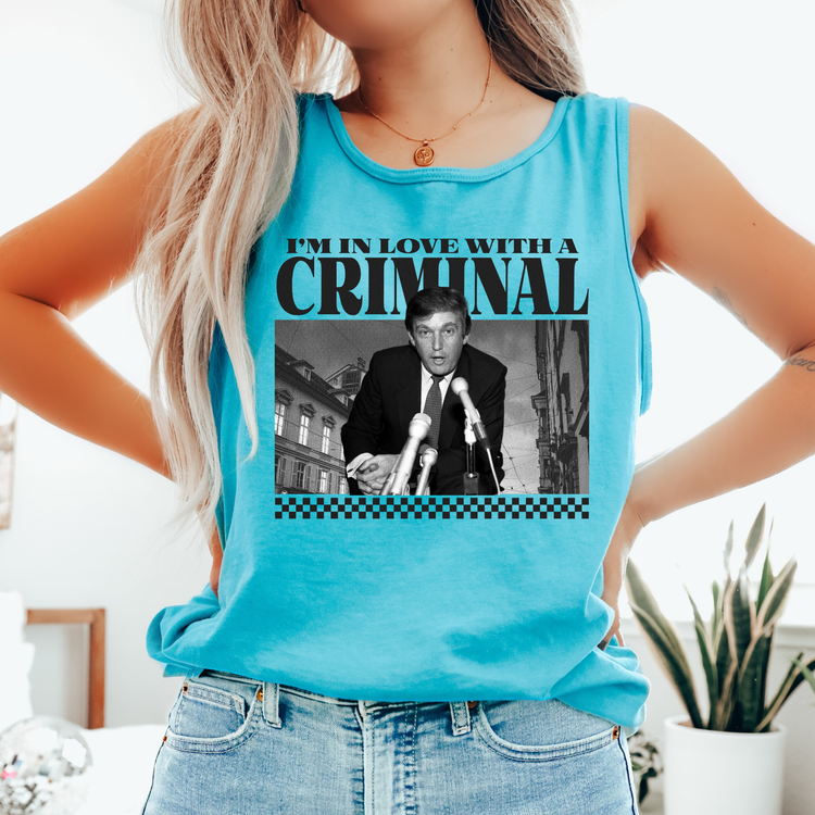 Criminal Comfort Colors Tank Top