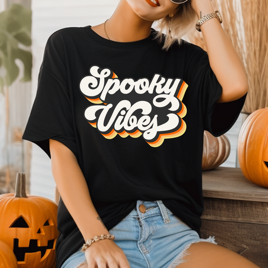 Spooky Vibes Adult Graphic Tee