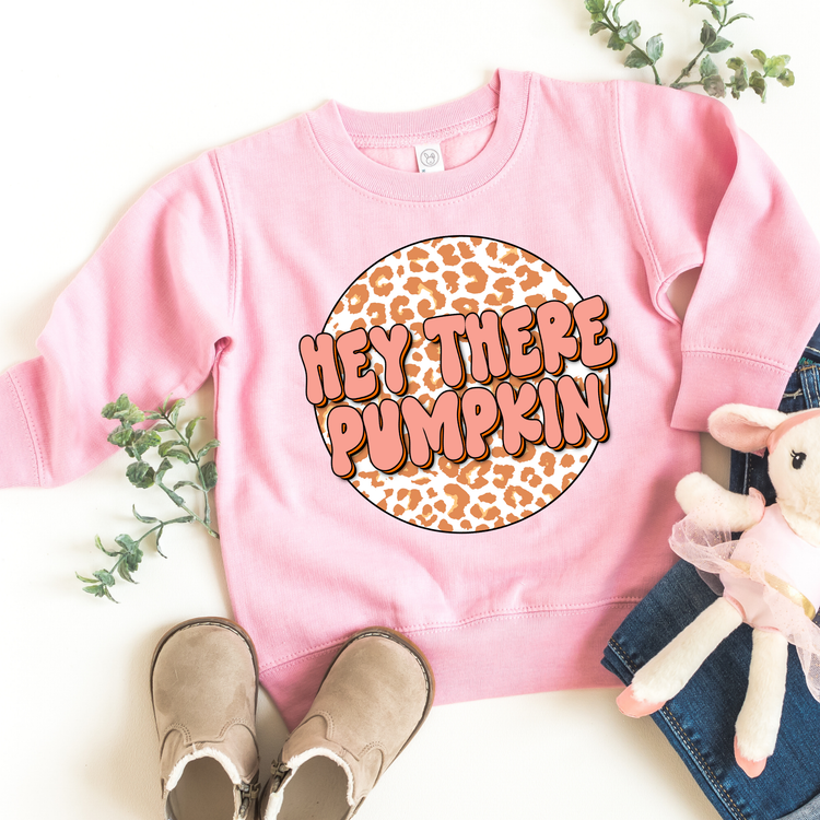 Hey There Pumpkin Kids Sweatshirt