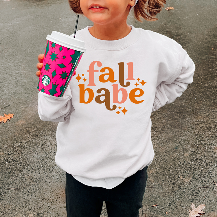 Fall Babe Kids Sweatshirt