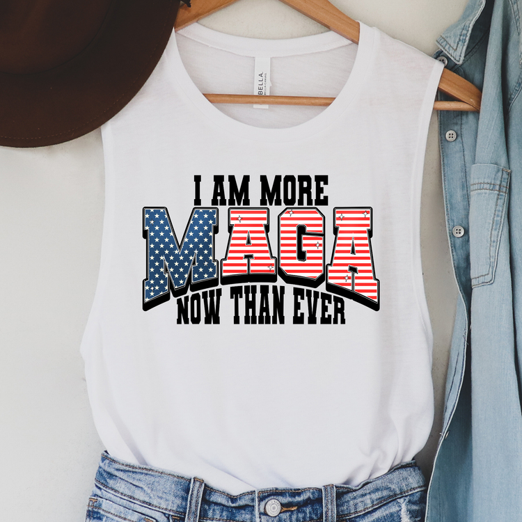 I'm More Maga Now Than Ever Political Tank Top