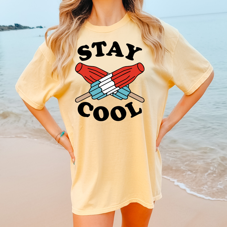 Stay Cool Comfort Colors Graphic Tee