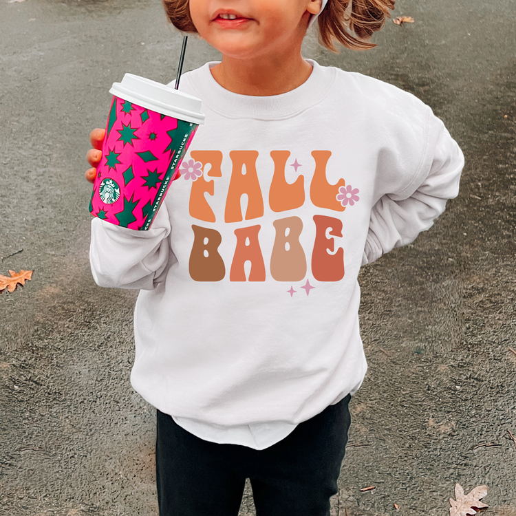 Fall Babe Kids Sweatshirt