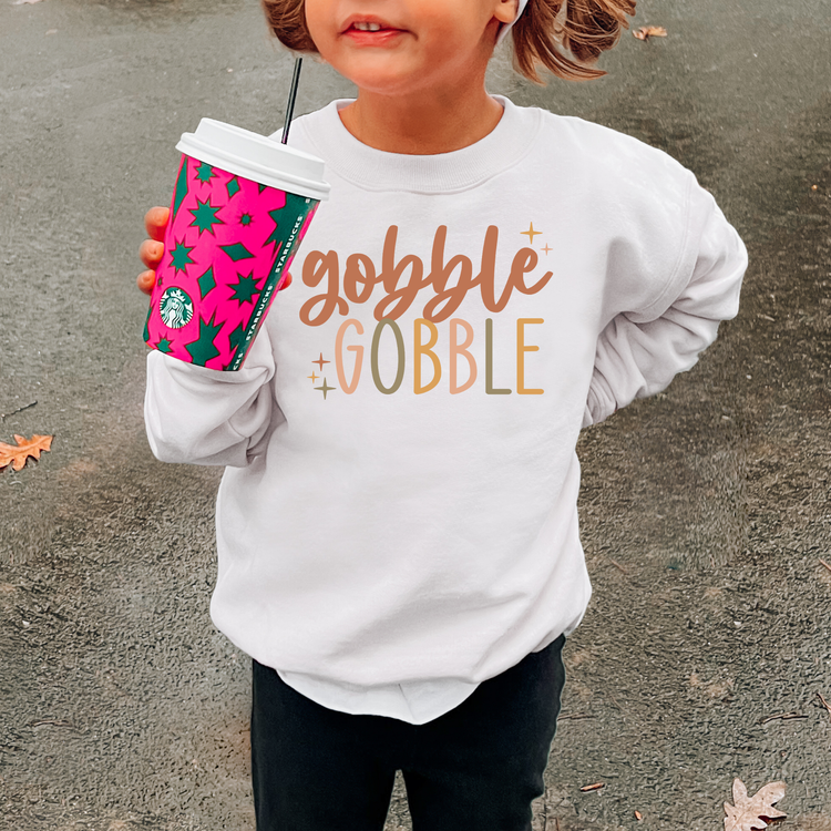 Gobble Gobble Kids Sweatshirt