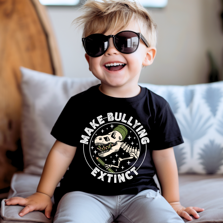 Make Bullying Extinct Kids Graphic Tee