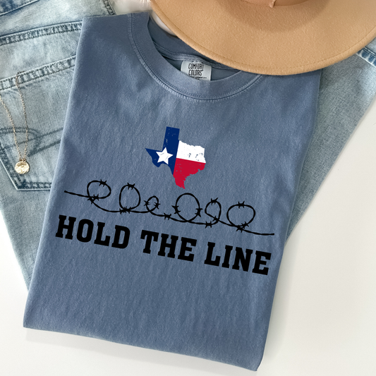 Hold The Line Comfort Colors Graphic Tee