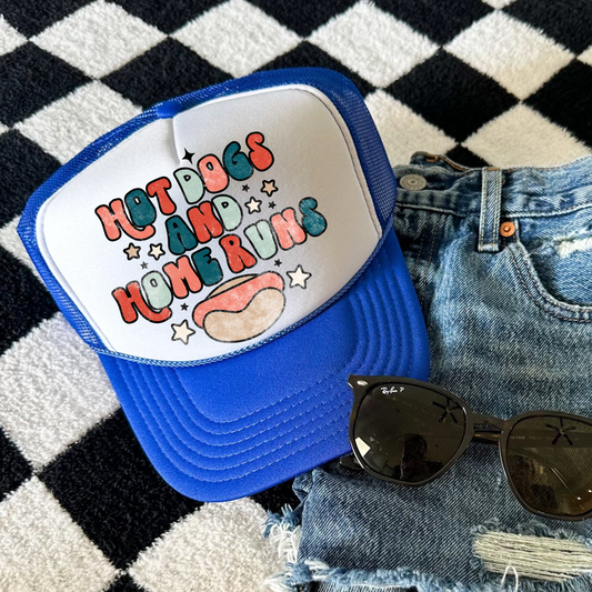 Hotdogs And Homeruns Season Otto Trucker Hat