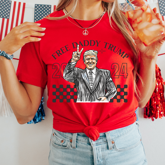 Free Daddy Trump Graphic Tee