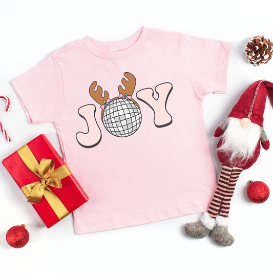 JOY Christmas Kids Graphic Tee