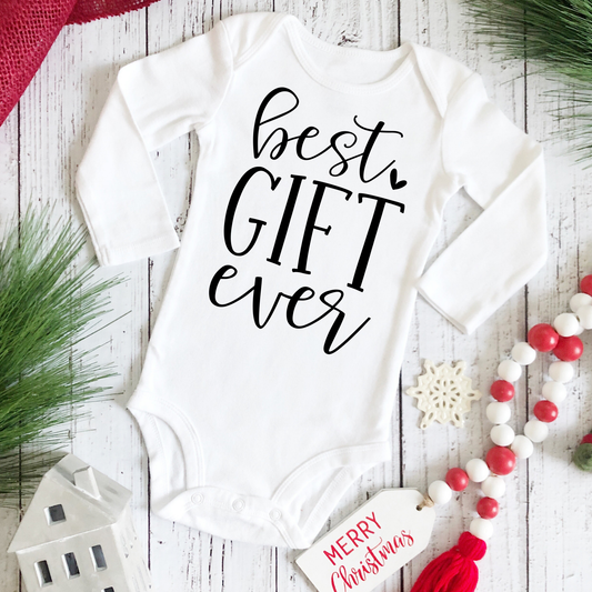 Best Gift Ever Christmas Onesie