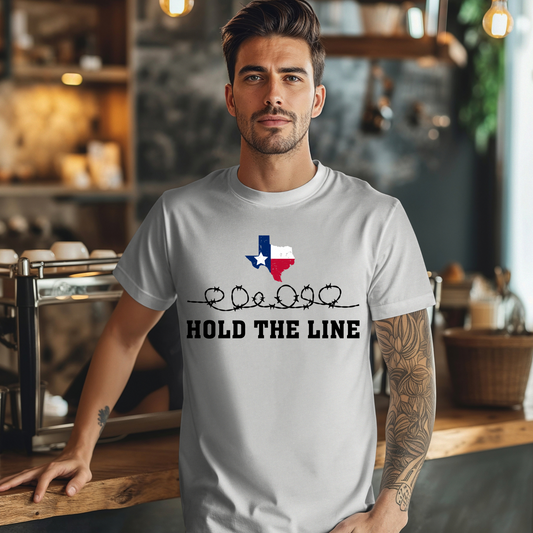 Hold The Line Political Graphic Tee