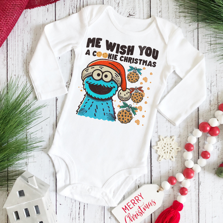 Cookie Christmas Christmas Onesie