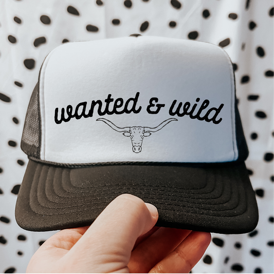 Wanted To Wild Otto Trucker Hat