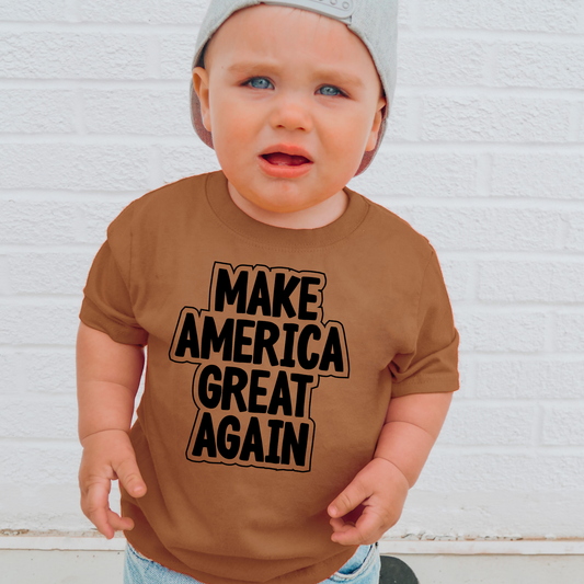 Make America Great Again Kids Political Graphic Tee