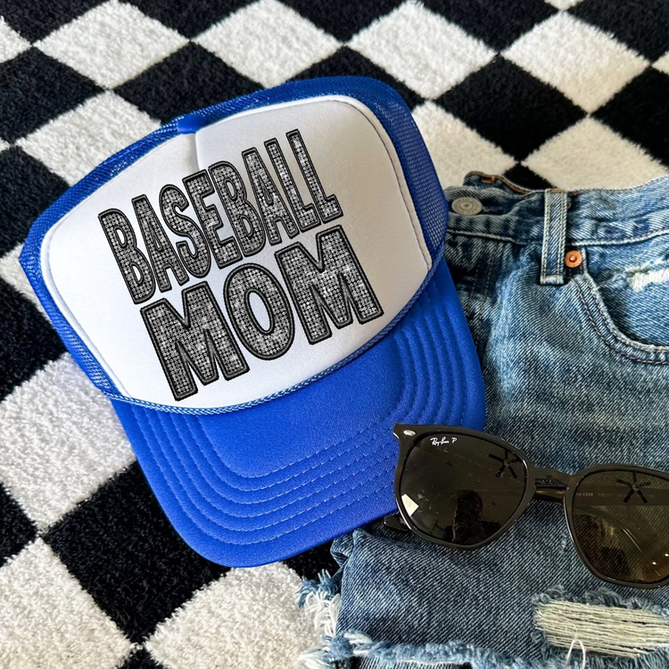 Baseball Mom Baseball Otto Trucker Hat