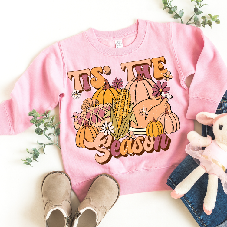 Tis The Season Kids Sweatshirt