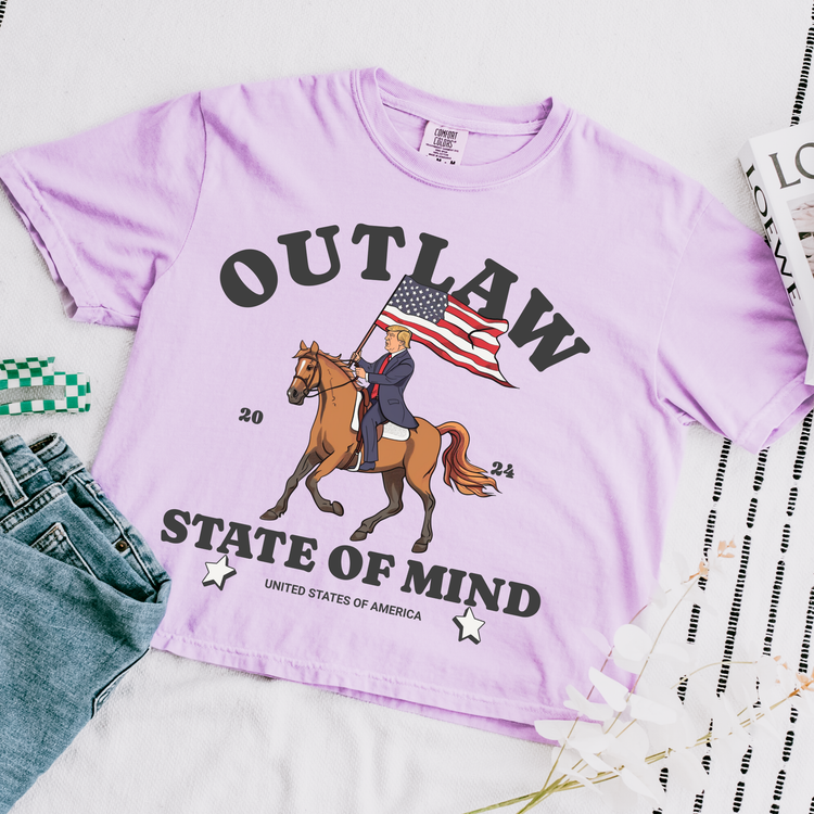 Outlaw Comfort Colors Graphic Tee