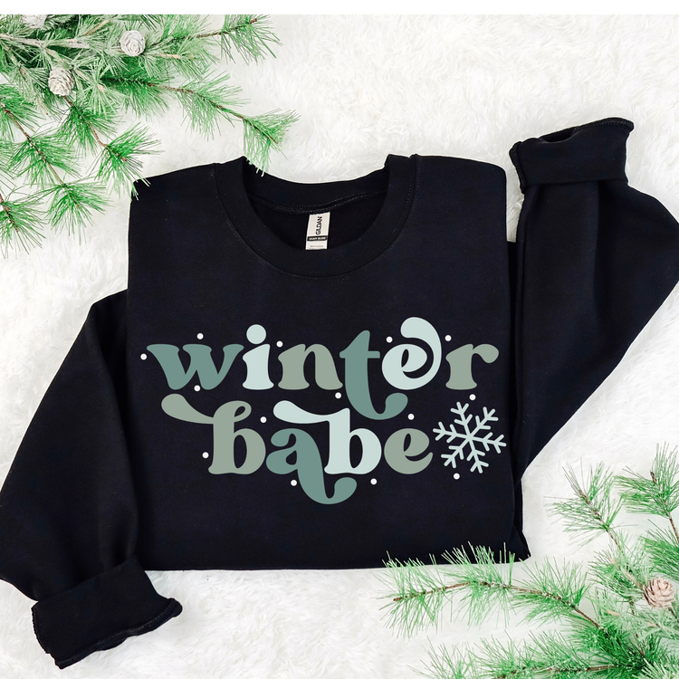 Winter Babe Christmas Sweatshirt