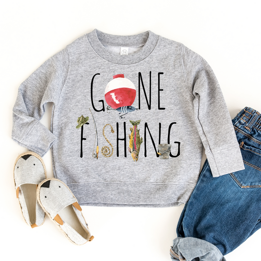 Kids Gone Fishing Sweatshirt