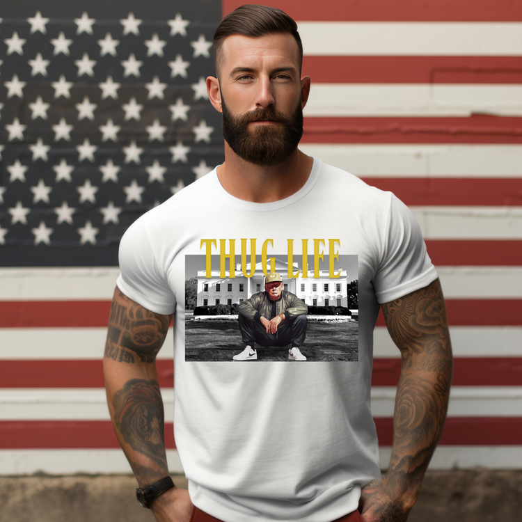 Thug Life Political Graphic Tee